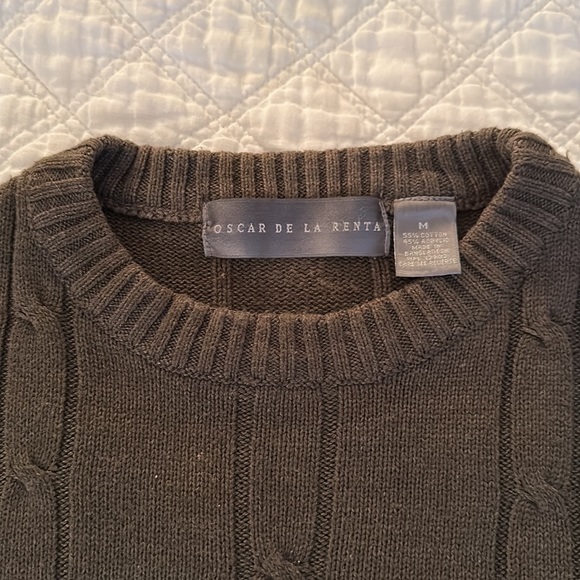 Oscar De La Renta M Sweater - Picture 2 of 4